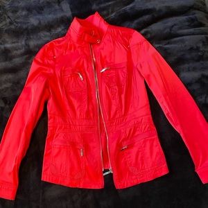 Anorak WHBM red jacket